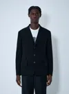Yohji Yamamoto Tuxedo Flap Jacket In Black