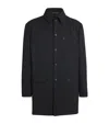 Yohji Yamamoto Tuxedo Tab Padded Jacket In Black