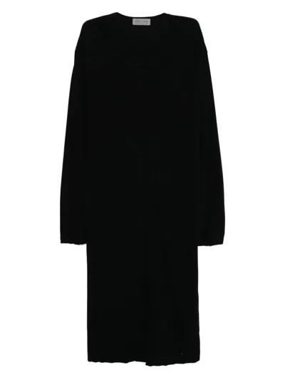 Yohji Yamamoto Twisted Jersey Coat