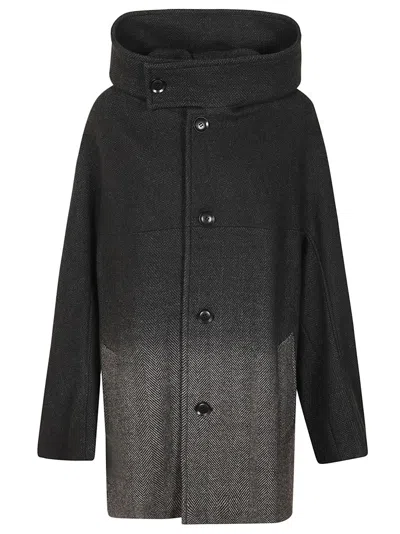 YOHJI YAMAMOTO YOHJI YAMAMOTO U SHORT C HOODIE