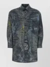 Yohji Yamamoto Grey O-asakura Long-sleeve Shirt In Gray