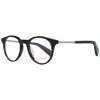 Yohji Yamamoto Unisex Optical Frames In Brown