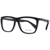 Yohji Yamamoto Brown Unisex Optical Frames In Black