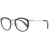 Yohji Yamamoto Black Unisex Optical Frames In Black