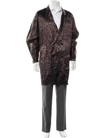 Pre-owned Yohji Yamamoto Vintage 1985 Coat In Black