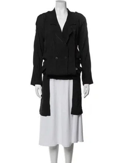 Pre-owned Yohji Yamamoto Vintage 1985 Jacket In Black