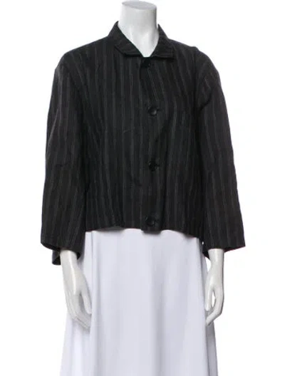 Pre-owned Yohji Yamamoto Vintage 1986 Evening Jacket In Gray