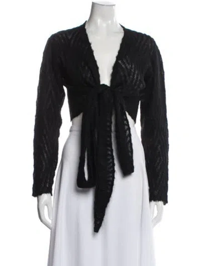 Pre-owned Yohji Yamamoto Vintage 1990's Sweater In Black