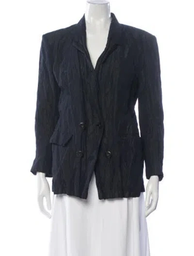 Pre-owned Yohji Yamamoto Vintage 1992 Jacket In Blue