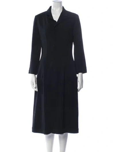 Pre-owned Yohji Yamamoto Vintage 1997 Coat In Black