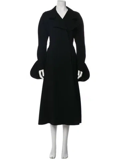 Pre-owned Yohji Yamamoto Vintage 1997 Trench Coat In Black
