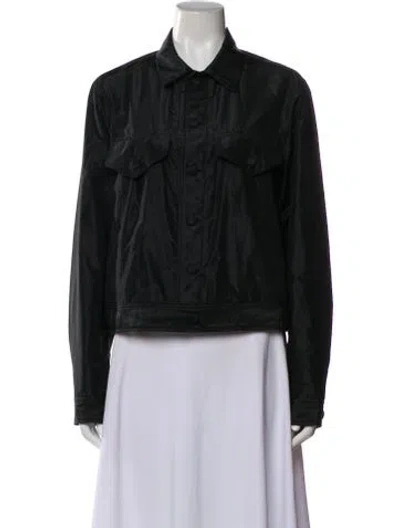 Pre-owned Yohji Yamamoto Vintage 1998 Denim Jacket In Black