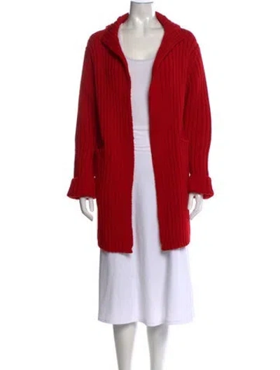 Pre-owned Yohji Yamamoto Vintage 2000's Sweater In Red