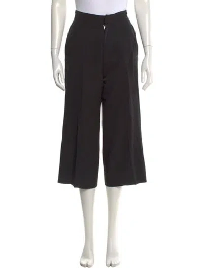 Pre-owned Yohji Yamamoto Vintage 2000 Wide Leg Pants In Black
