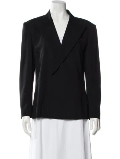 Pre-owned Yohji Yamamoto Vintage 2001 Blazer In Black
