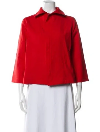 Pre-owned Yohji Yamamoto Vintage 2001 Jacket In Red