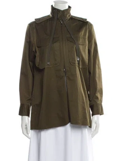 Pre-owned Yohji Yamamoto Vintage 2002 Utility Jacket In Green