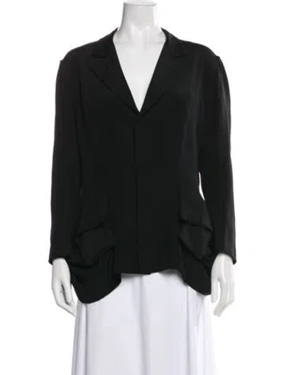 Pre-owned Yohji Yamamoto Vintage 2003 Jacket In Black