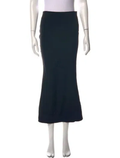 Pre-owned Yohji Yamamoto Vintage 2003 Midi Length Skirt In Black