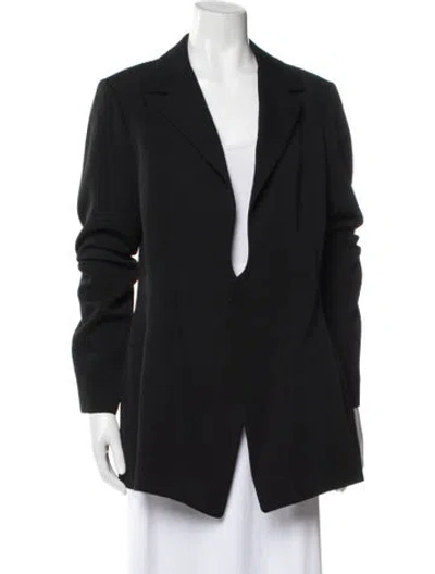 Pre-owned Yohji Yamamoto Vintage 2004 Blazer In Black