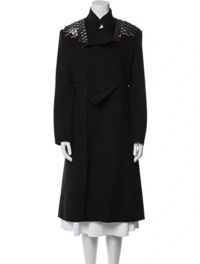 Pre-owned Yohji Yamamoto Vintage 2005 Coat In Black