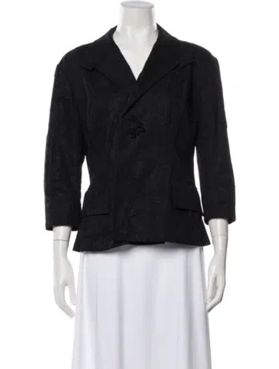 Pre-owned Yohji Yamamoto Vintage 2008 Blazer In Black