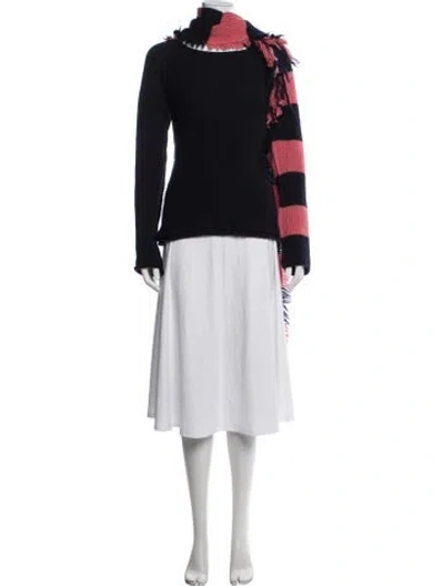 Pre-owned Yohji Yamamoto Vintage 2009 Sweater In Blue/pink