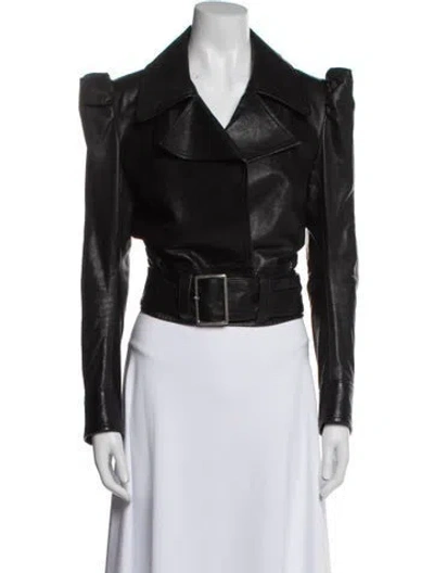 Pre-owned Yohji Yamamoto Vintage 2010 Biker Jacket In Black