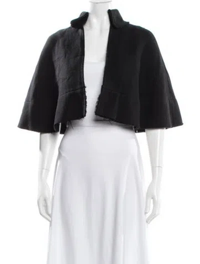 Pre-owned Yohji Yamamoto Vintage 2011 Cape In Black