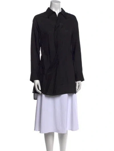 Pre-owned Yohji Yamamoto Vintage 2023 Tunic In Black