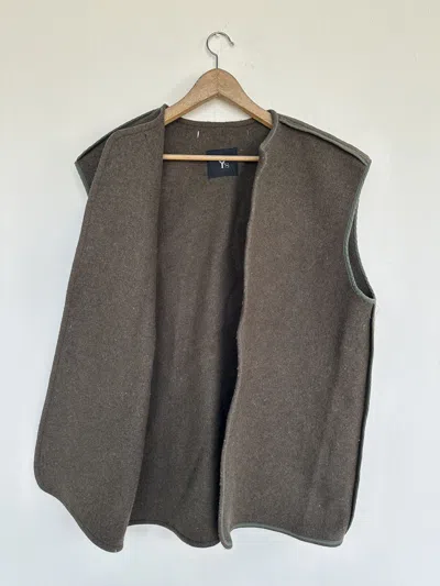 Pre-owned Yohji Yamamoto Vintage 80's Y's Wool Vest In Multi