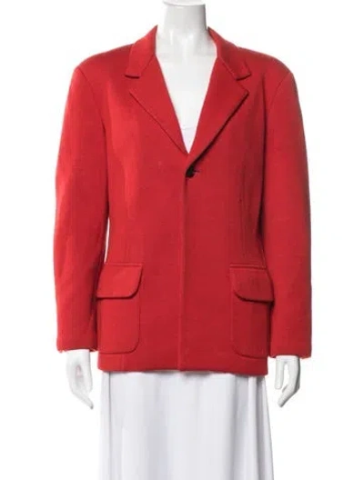 Pre-owned Yohji Yamamoto Vintage Late 1980's - Early 1990's Blazer In Red