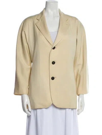 Pre-owned Yohji Yamamoto Vintage Late 1980's - Early 1990's Blazer In Yellow