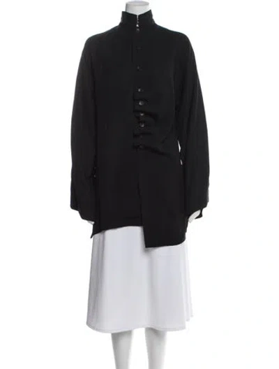 Pre-owned Yohji Yamamoto Vintage Late 1980's - Early 1990's Jacket In Black