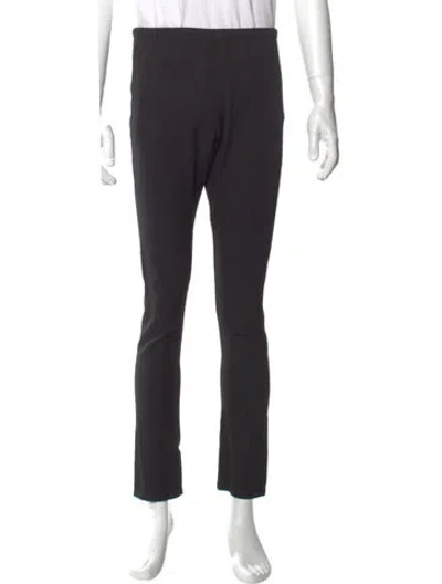 Pre-owned Yohji Yamamoto Vintage Straight Leg Pants In Black