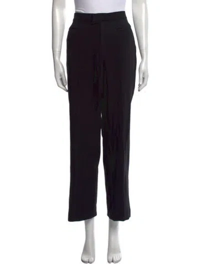 Pre-owned Yohji Yamamoto Vintage Wide Leg Pants In Black