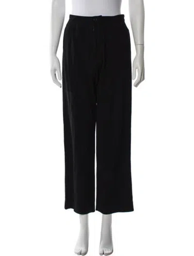 Pre-owned Yohji Yamamoto Vintage Wide Leg Pants In Black