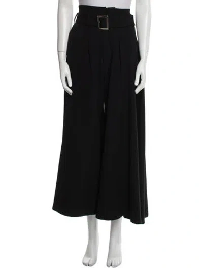 Pre-owned Yohji Yamamoto Vintage Wide Leg Pants In Black