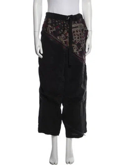 Pre-owned Yohji Yamamoto Vintage Wide Leg Pants In Black