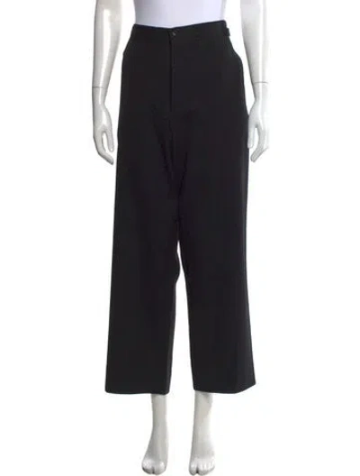 Pre-owned Yohji Yamamoto Vintage Wide Leg Pants In Black