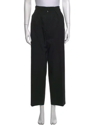 Pre-owned Yohji Yamamoto Vintage Wide Leg Pants In Black