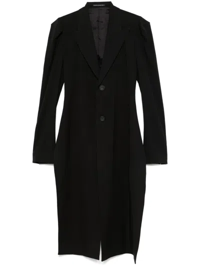 Yohji Yamamoto Virgin Wool Jacket In Black