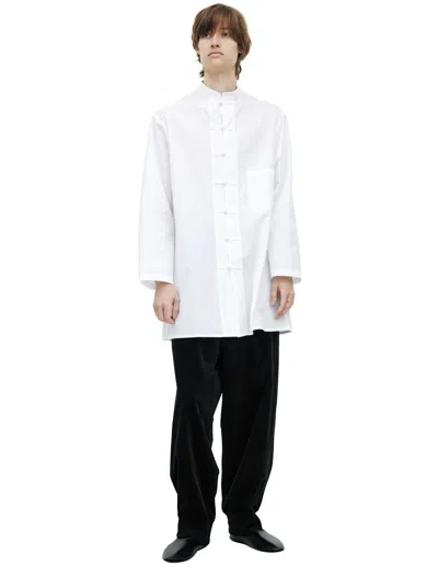 Yohji Yamamoto White Button-down Shirt