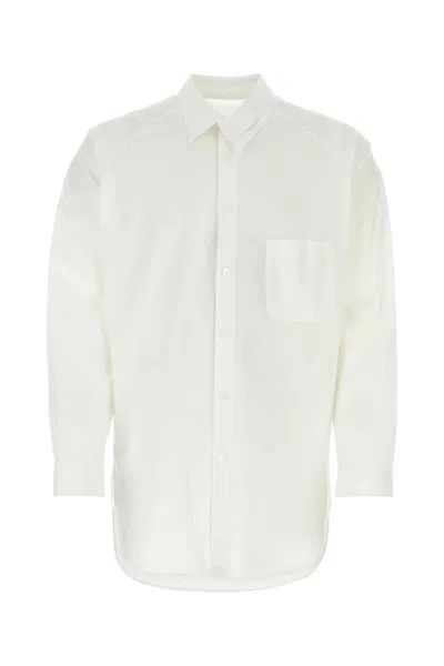 Yohji Yamamoto White Poplin Shirt