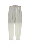 Yohji Yamamoto Trousers Drawstring Waist Pockets