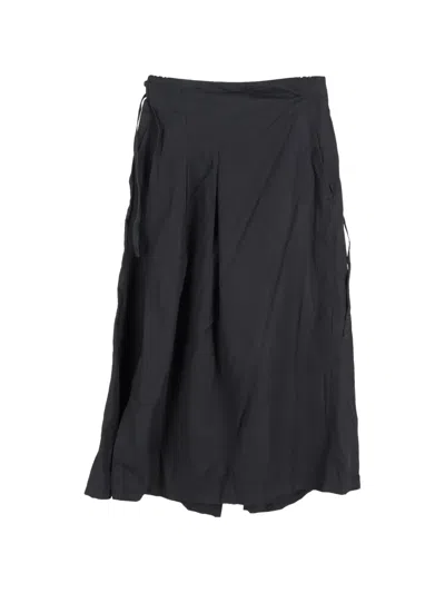 Pre-owned Yohji Yamamoto Wide-leg Trousers In Black