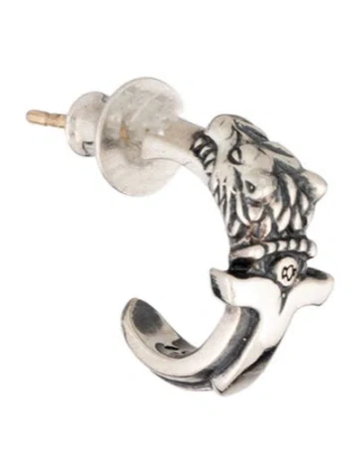 Pre-owned Yohji Yamamoto Wolf Dagger Single Earring In Multicolor
