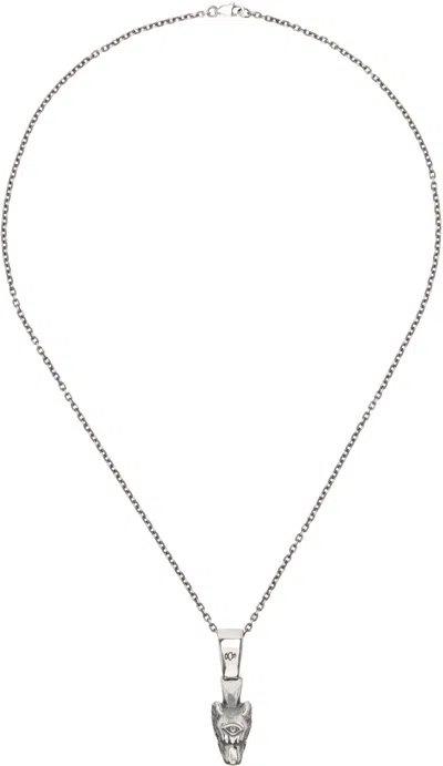 Yohji Yamamoto Wolf Pendant Necklace