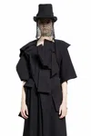 Yohji Yamamoto Woman Black Jackets In Black