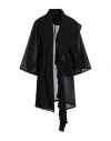 Yohji Yamamoto Woman Jacket Black Size 2 Cotton In Black
